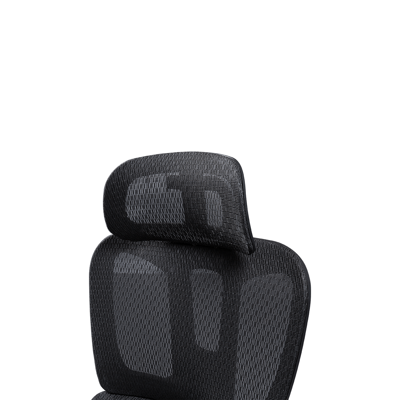 Sedia da ufficio ergonomica in rete con struttura in plastica Sedia in rete dal design classico Sedia da ufficio con poggiatesta regolabile con poggiapiedi details