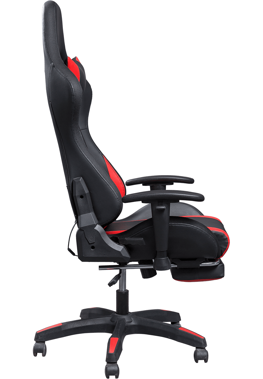 Sedia da gioco regolabile con braccioli schienale alto sedia da massaggio in pelle PU mobili da ufficio ascensore girevole Silla Gamer details