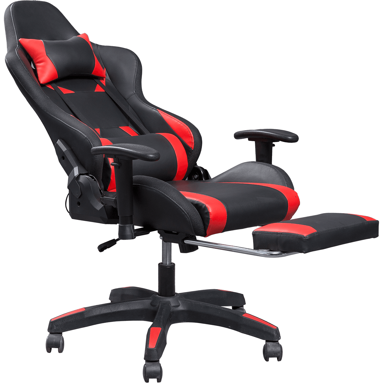 Sedia da gioco regolabile con braccioli schienale alto sedia da massaggio in pelle PU mobili da ufficio ascensore girevole Silla Gamer details