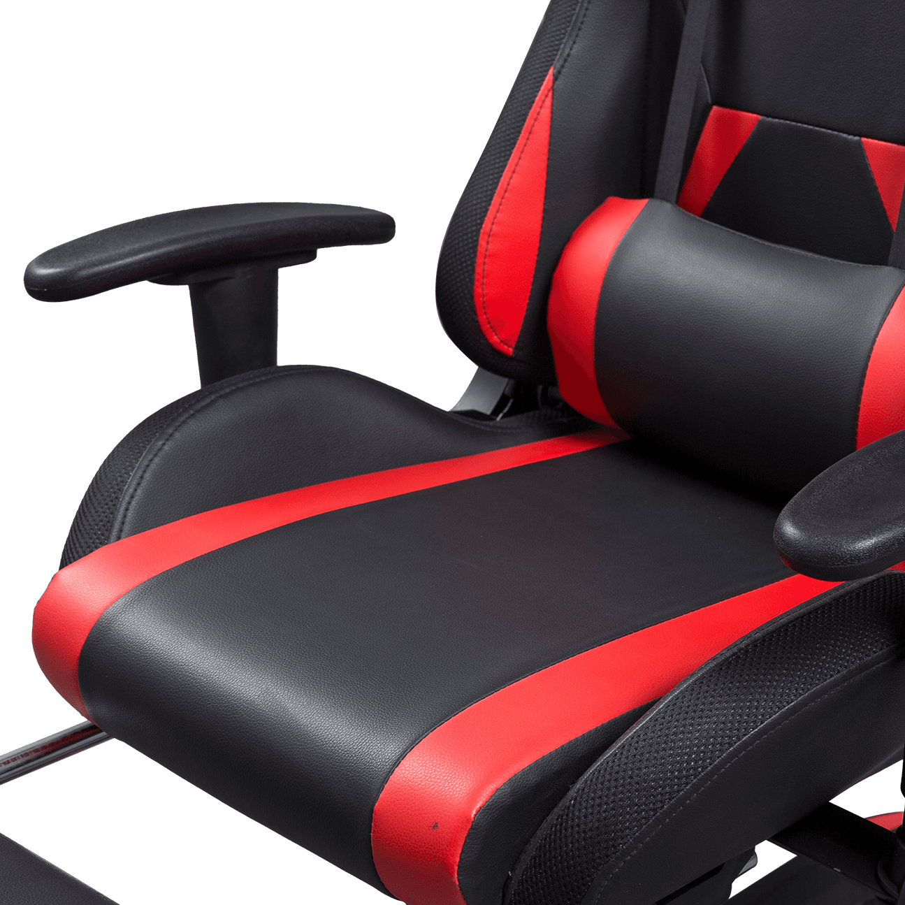 Sedia da gioco regolabile con braccioli schienale alto sedia da massaggio in pelle PU mobili da ufficio ascensore girevole Silla Gamer details